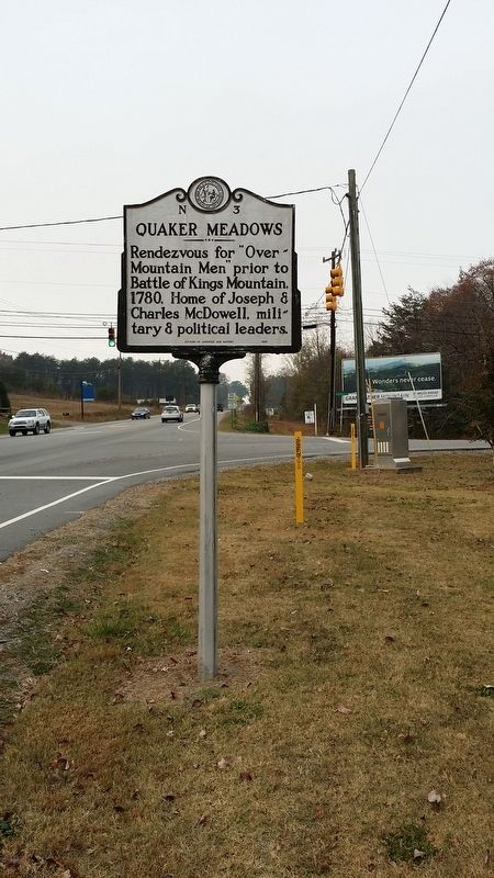 Quaker Meadows Marker image. Click for full size.