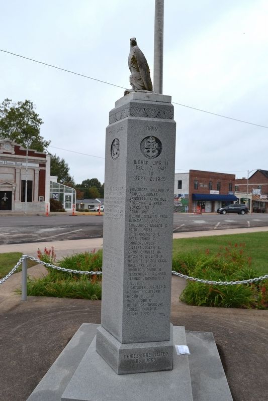 Webster County War Memorial. Click for full size. Webster County War Memorial image. Click for full size.