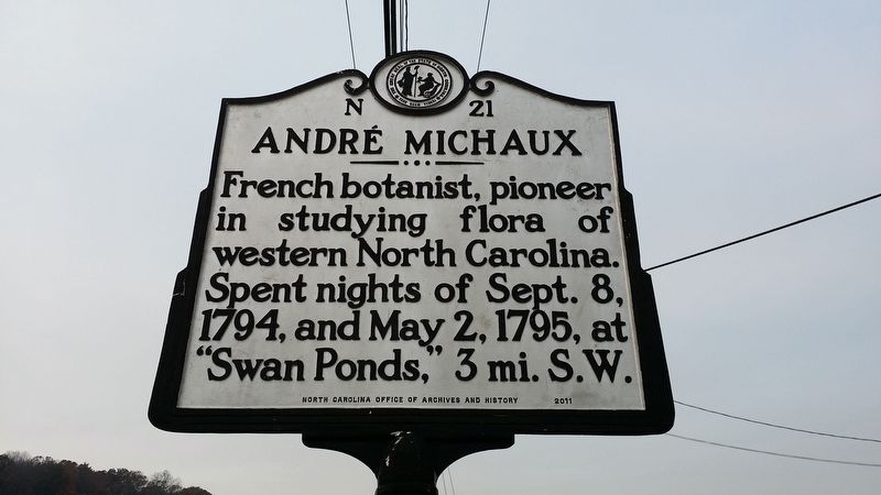 Andr Michaux Marker image. Click for full size.