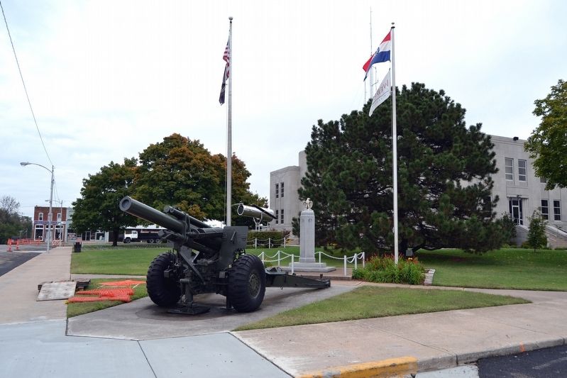 Webster County War Memorial. Click for full size. Webster County War Memorial image. Click for full size.