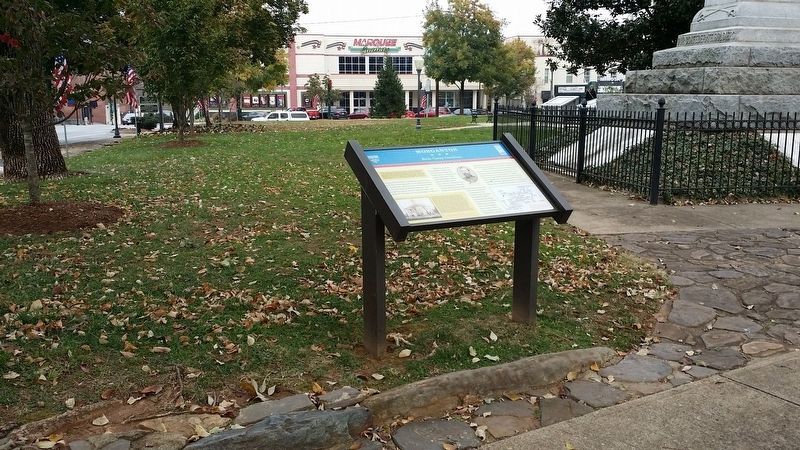 Morganton Marker. Click for full size. Morganton Marker image. Click for full size.
