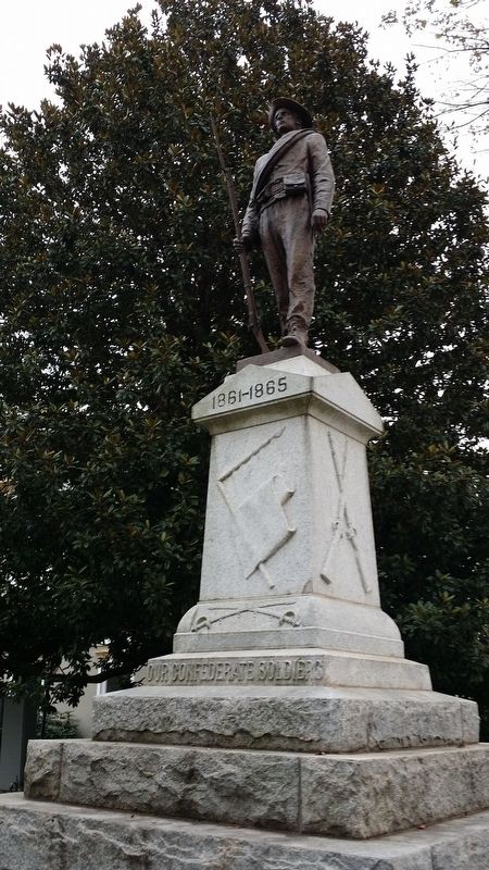 Our Confederate Soldiers Marker. Click for full size. Our Confederate Soldiers Marker image. Click for full size.
