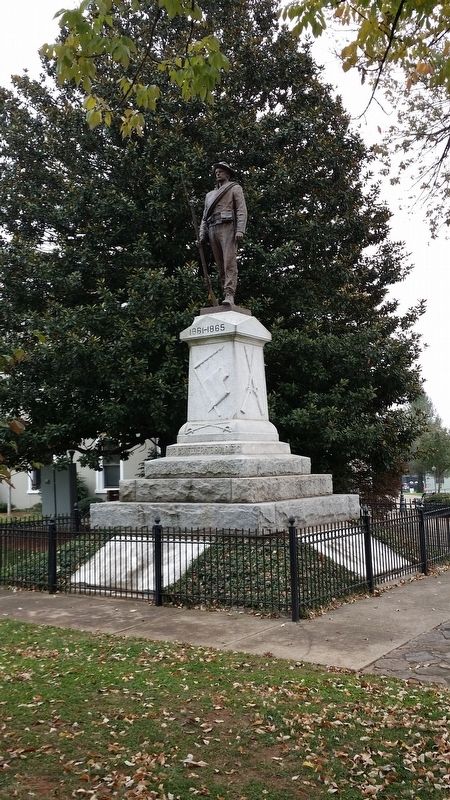 Our Confederate Soldiers Marker. Click for full size. Our Confederate Soldiers Marker image. Click for full size.