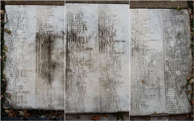 Our Confederate Soldiers Marker. Click for full size. Our Confederate Soldiers Marker image. Click for full size.
