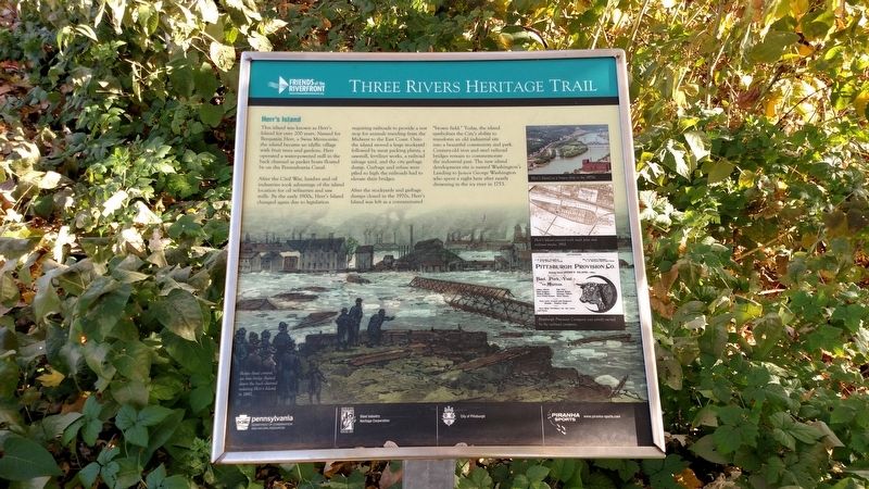 Herr's Island Marker image. Click for full size.