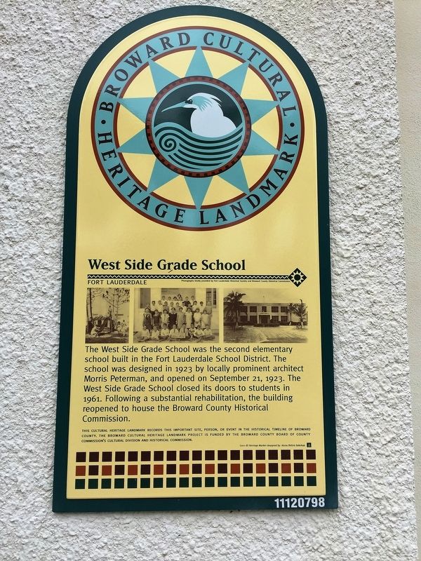 West Side Grade School Marker. Click for full size. West Side Grade School Marker image. Click for full size.