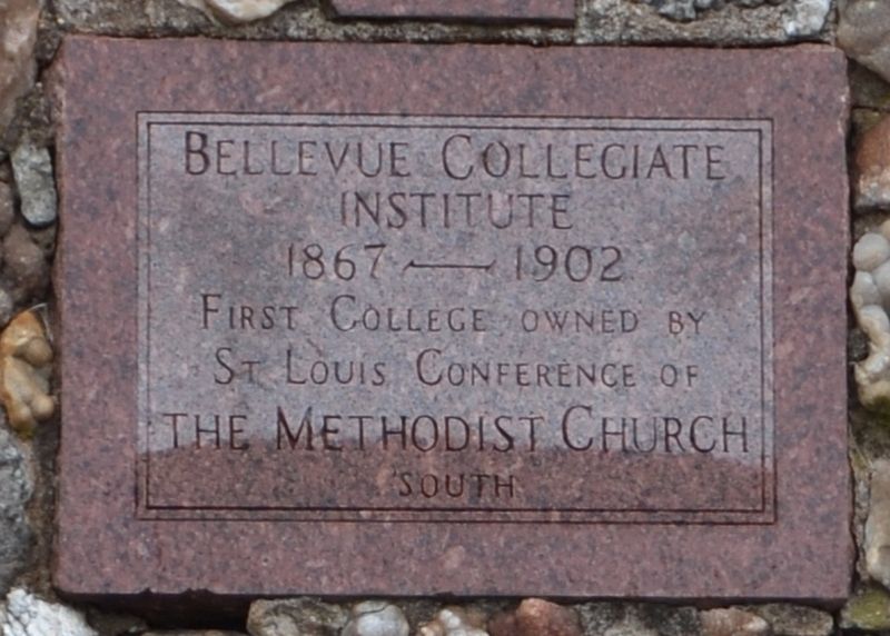 Bellevue Collegiate Institute Marker. Click for full size. Bellevue Collegiate Institute Marker image. Click for full size.
