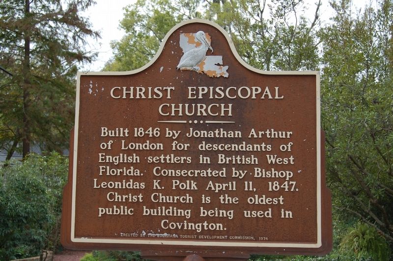Christ Episcopal Church Marker. Click for full size. Christ Episcopal Church Marker image. Click for full size.