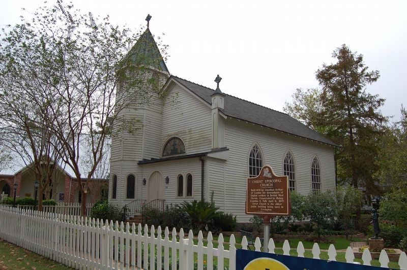 Christ Episcopal Church Marker. Click for full size. Christ Episcopal Church Marker image. Click for full size.