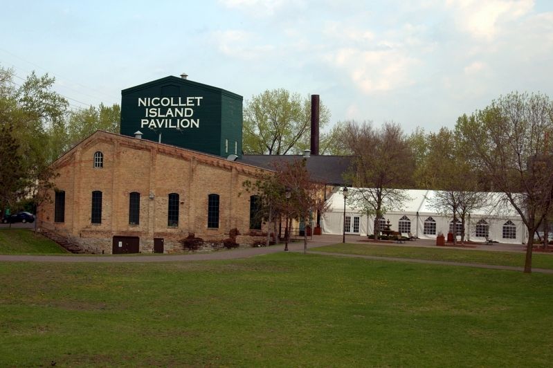 Nicollet Island Pavilion. Click for full size. Nicollet Island Pavilion image. Click for full size.
