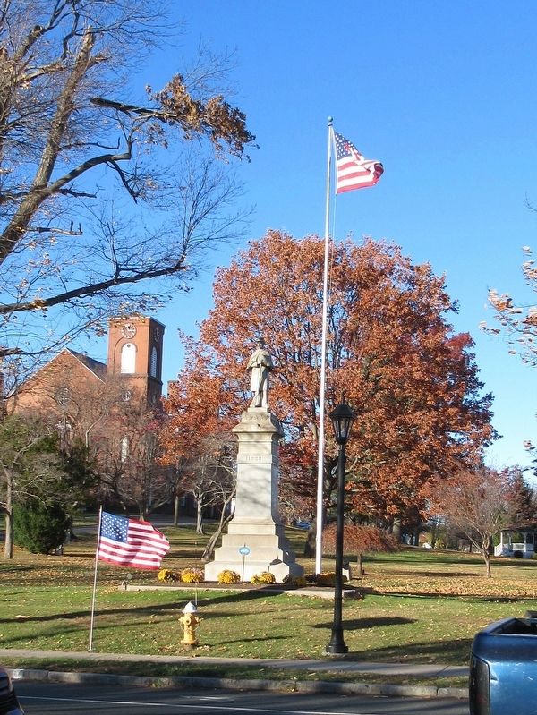Suffield Soldiers Memorial image. Click for full size.