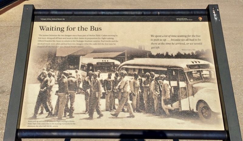 Waiting for the Bus Marker. Click for full size. Waiting for the Bus Marker image. Click for full size.