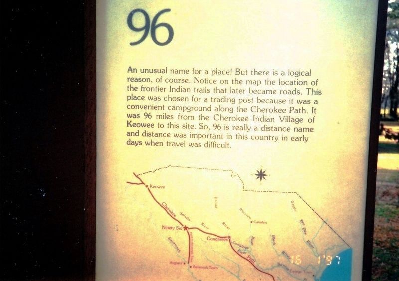 96 Marker. Click for full size. 96 Marker image. Click for full size.