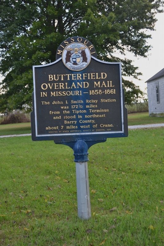 Butterfield Overland Mail in Missouri — 1858-1861 Marker image. Click for full size.