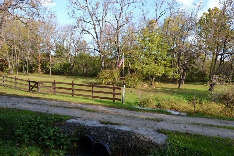 Site of Relay Station Across Road from Marker image. Click for full size.