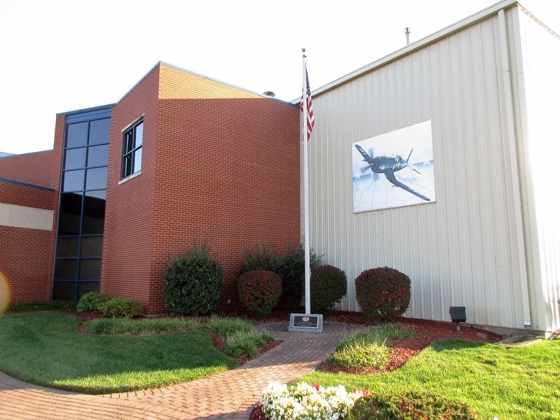Tri-State Warbird Museum Marker. Click for full size. Tri-State Warbird Museum Marker image. Click for full size.