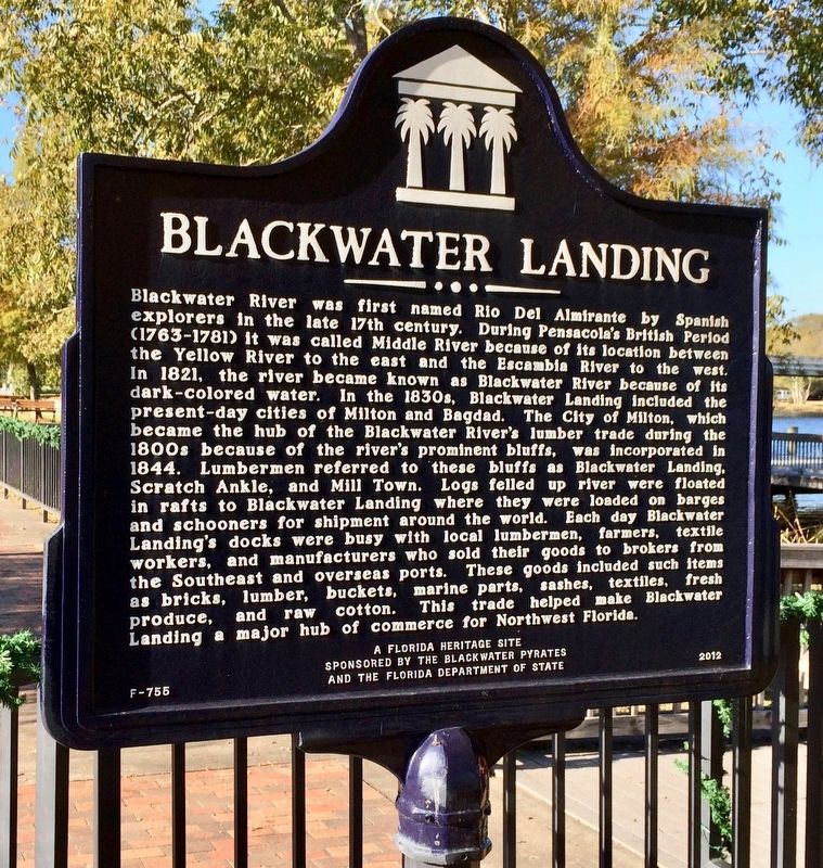 Blackwater Landing Marker image. Click for full size.