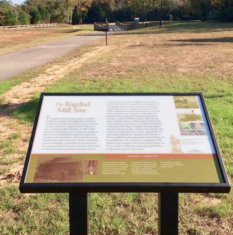 Bagdad Lumber Mill Site in background.. Click for full size. Bagdad Lumber Mill Site in background. image. Click for full size.