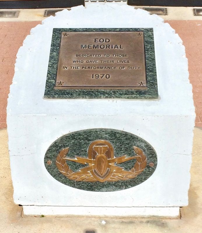 EOD Memorial. Click for full size. EOD Memorial image. Click for full size.