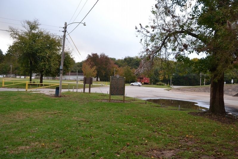 Marker in Finley River Park. Click for full size. Marker in Finley River Park image. Click for full size.