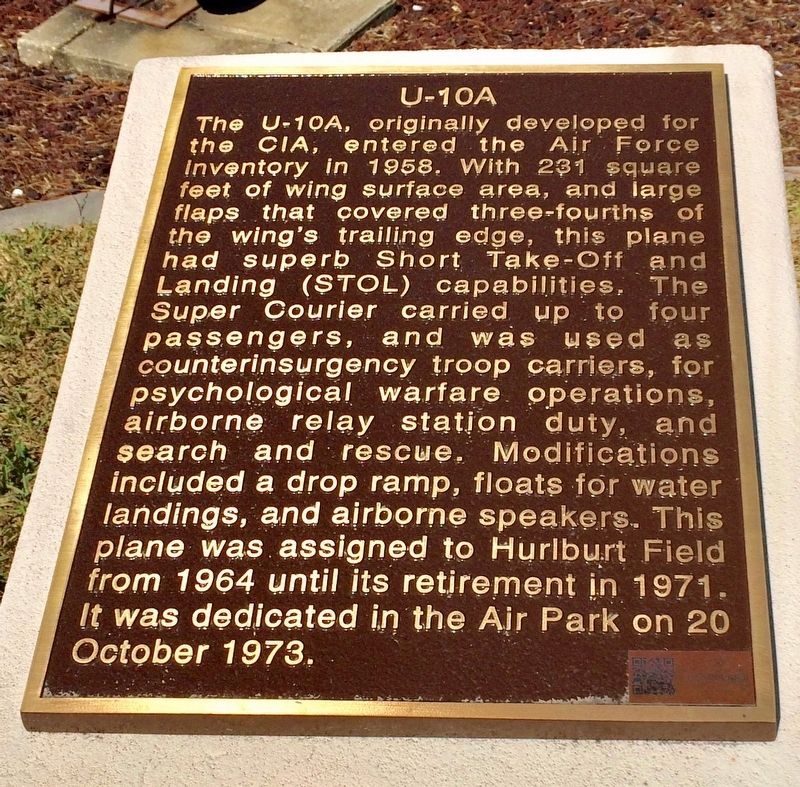 U-10A Super Courier Marker. Click for full size. U-10A Super Courier Marker image. Click for full size.