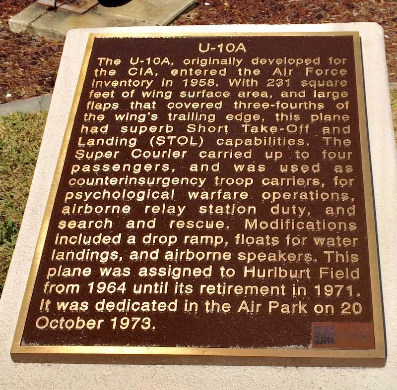 U-10A Super Courier Marker image. Click for full size.