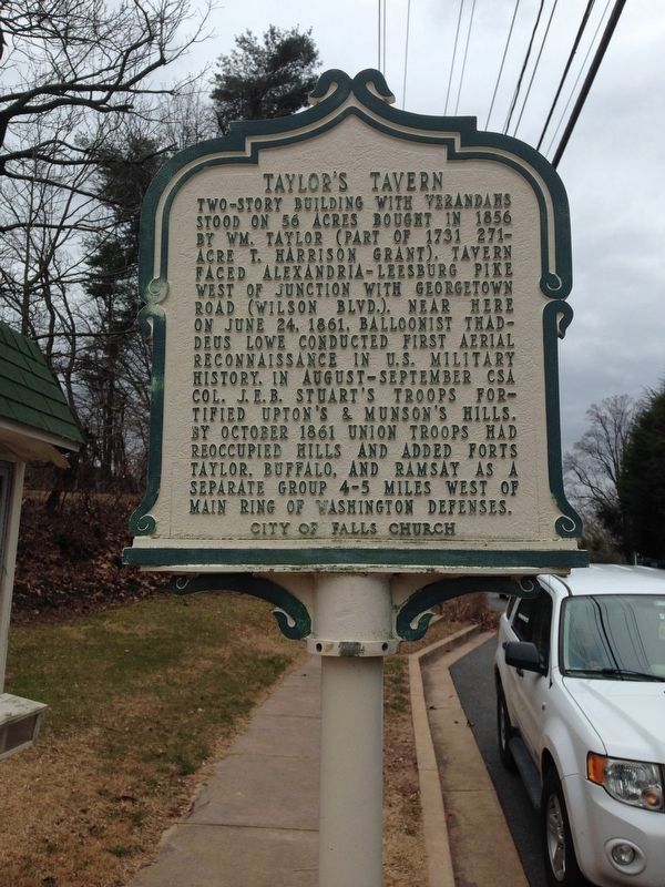 Taylors Tavern Marker image. Click for full size.