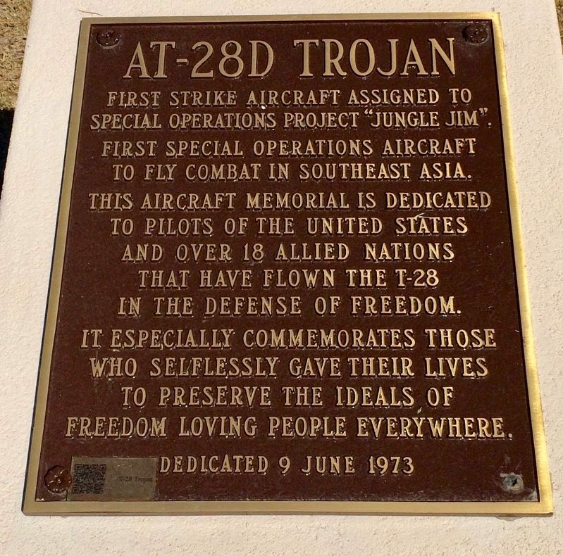 AT-28D Trojan Marker image. Click for full size.