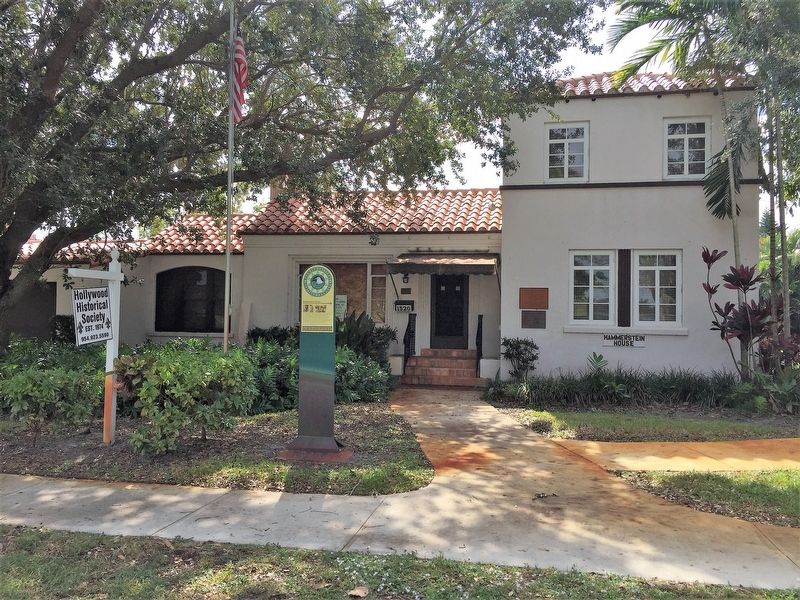 Hammerstein House Marker. Click for full size. Hammerstein House Marker image. Click for full size.