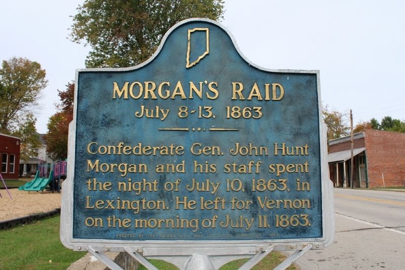Morgan's Raid Marker image. Click for full size.