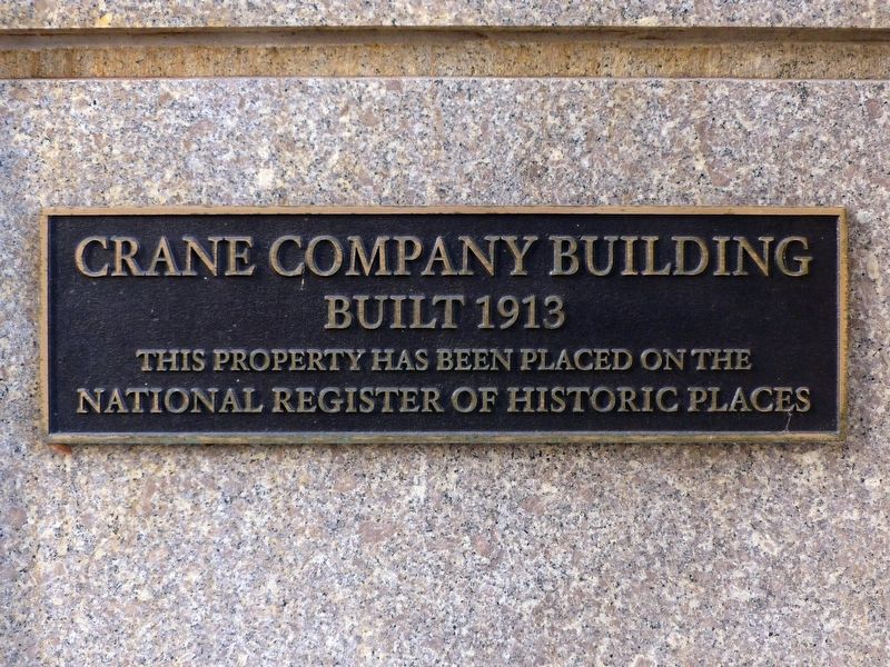 Crane Company Building Marker. Click for full size. Crane Company Building Marker image. Click for full size.