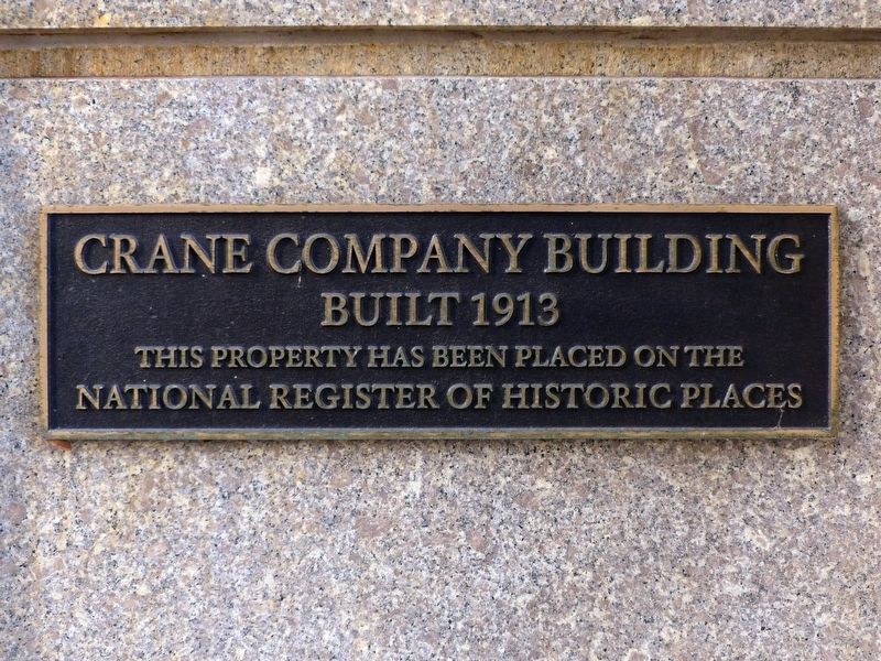 Crane Company Building Marker image. Click for full size.