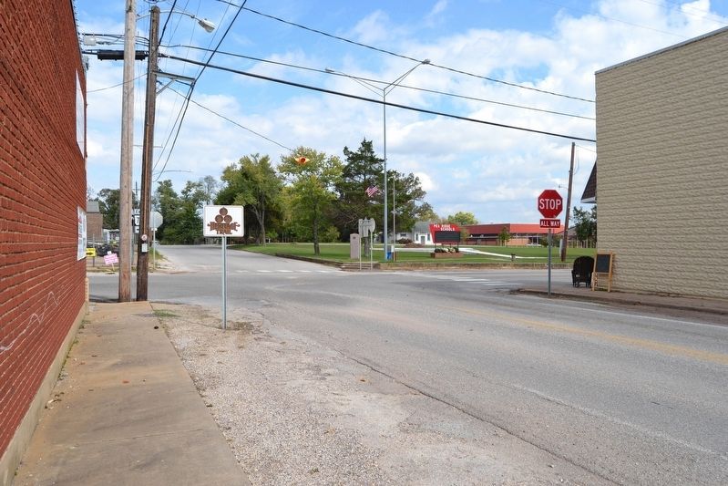 Texas Memorial at Intersection of N. Curtis Ave and E. Pickens Rd. Click for full size. Texas Memorial at Intersection of N. Curtis Ave and E. Pickens Rd image. Click for full size.