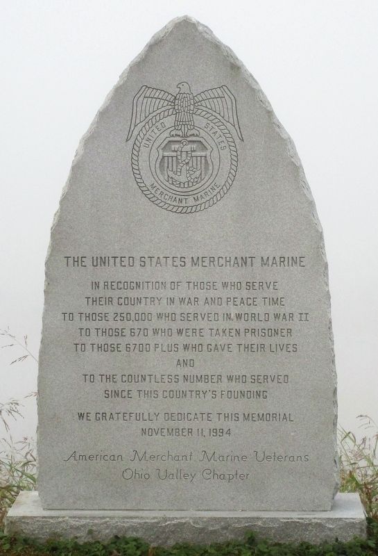 The United States Merchant Marine Marker. Click for full size. The United States Merchant Marine Marker image. Click for full size.