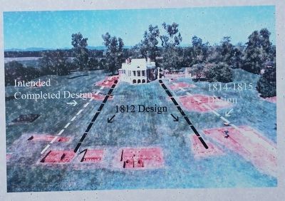 Why is the lawn sunken? Marker image. Click for full size.