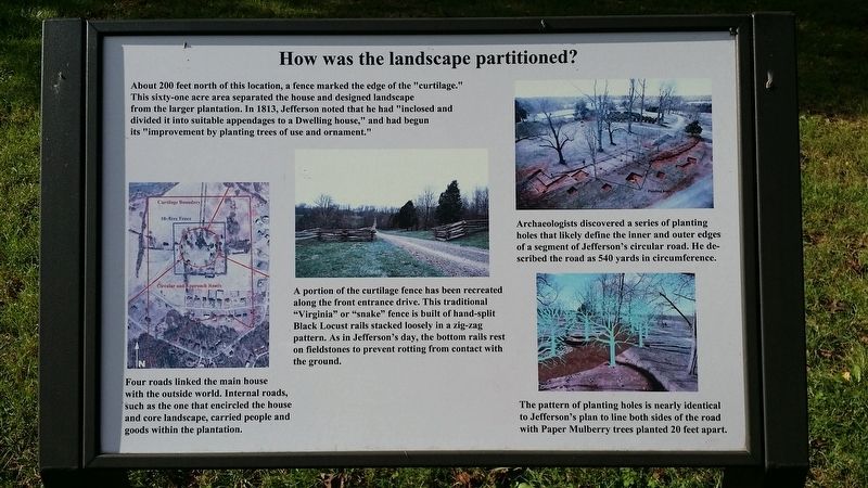 How was the landscape partitioned? Marker. Click for full size. How was the landscape partitioned? Marker image. Click for full size.