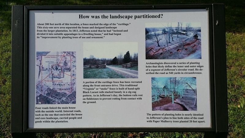 How was the landscape partitioned? Marker image. Click for full size.