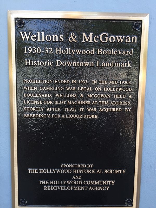 Wellons & McGowan Marker image. Click for full size.