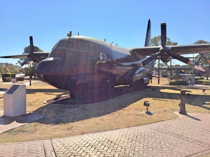 A similar AC-130 Spectre (located at Hurlburt Field Memorial Air Park) image. Click for full size.