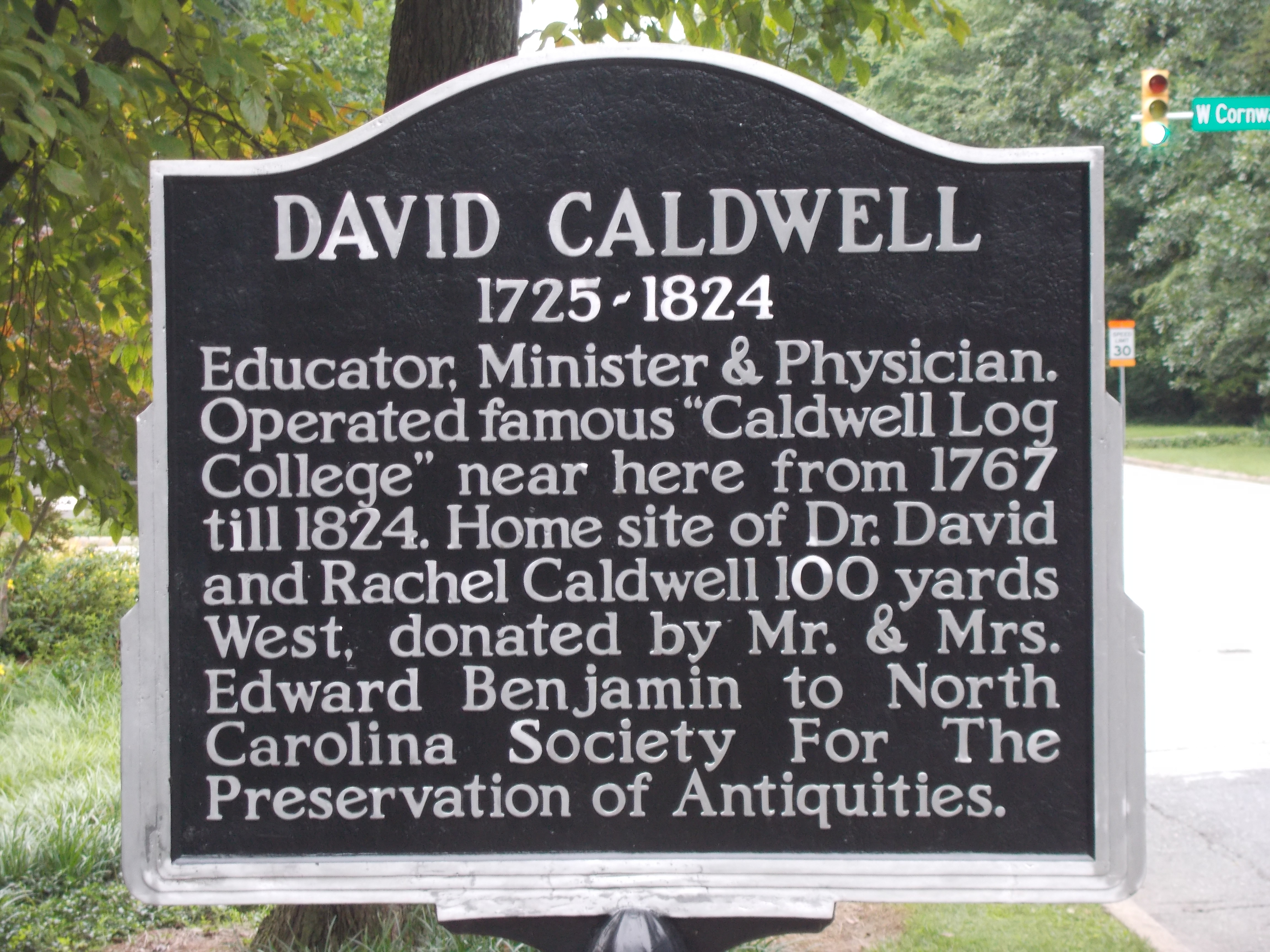David Caldwell Marker