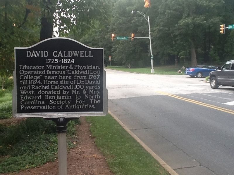 David Caldwell Marker image. Click for full size.