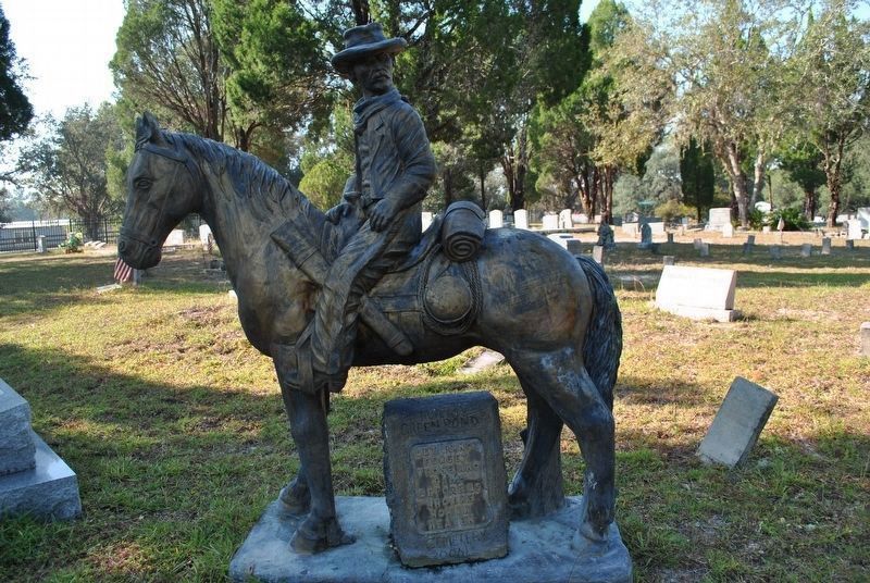 Green Pond Cemetery Statue image. Click for full size.