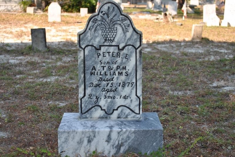 Green Pond Cemetery Grave Stone image. Click for full size.