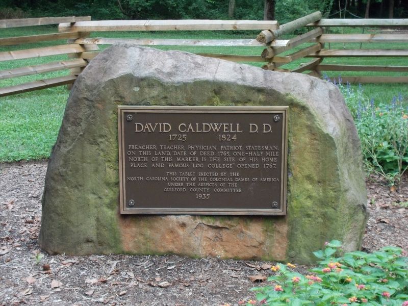 David Caldwell D.D. Marker image. Click for full size.