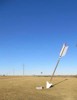Quanah Parker Trail Arrow image. Click for full size.