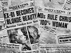 Christine Jorgensen Headlines image. Click for full size.