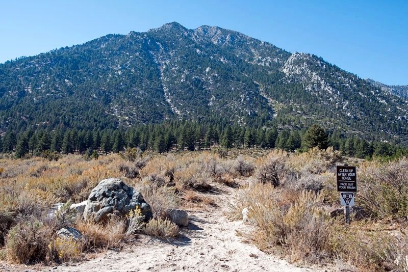 Fay-Luther Trailhead. Click for full size. Fay-Luther Trailhead image. Click for full size.