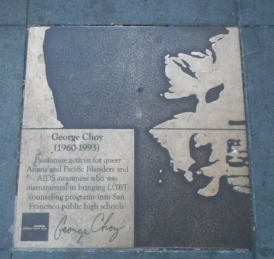 George Choy Marker. Click for full size. George Choy Marker image. Click for full size.