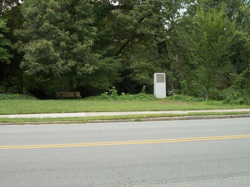 Fisher Park Marker. Click for full size. Fisher Park Marker image. Click for full size.