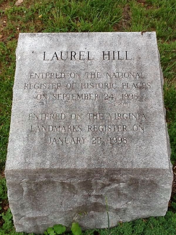 Laurel Hill Stone Marker image. Click for full size.